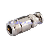 N-BNC Adapter N Buchse auf BNC Stecker gerade