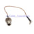 Superbat N Jack bulkhead to CRC9 plug pigtail cable RG316/RG174