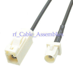 Superbat Fakra SMB B 9001 male plug to female jack pigtail cable RG174 for Phantom radio