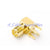RP-SMA thru hole Jack(male pin)RA PCB Mount solder post
