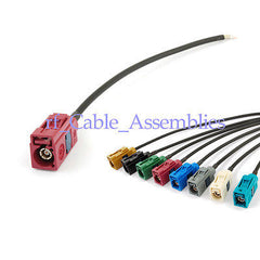 Superbat GSM antenna Extension cable Fakra Jack D  pigtail 15cm