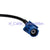 Superbat WICLIC to FAKRA C male plug pigtail cable RG174 30cm Antenna Extension cable