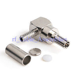 10 stücke CRC9 rechtwinklig stecker stecker Crimp RG174 RG316 RG178 Kabel Huawei