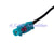 Superbat NEW Aerial Antenna Adaptor FAKRA DIN Fakra M to AM/FM antenna plug cable RG174