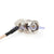 Superbat BNC male right angle to MMCX plug 90 deg pigtail Coax cable RG316 for WLAN MIMO