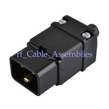 10x IEC 320 Standard Power Cable Cord Connector C20 Plug rewirable 16A/250V NEW