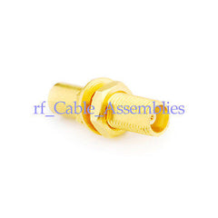 MCX Jack to Jack bulkhead RF CONNECTOR adpter