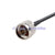 Superbat N male plug to N plug RF adapter Pigtail coaxial Cable RG58 for wifi antenna