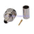 Superbat F male plug Coax RF connector Straight Crimp LMR195 RG58 RG400 RG142 cable 75Ohm
