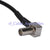 Superbat MS-147 male right angle to FME male plug RG174 cable jumper pigtail 3G modem