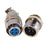 XLR-Stecker Aviation 4-poliger Amateurfunk-Leiterplattenstecker Twist