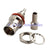 Superbat BNC Jack female bulkhead o-ring Crimp RG179 RG316 RG174 cable RF connector 75ohm