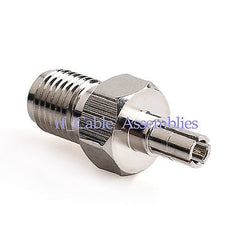 12PCS SMA-CRC9 adapter RP-SMA Jack to CRC9 Plug