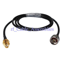Superbat N male to SMA female RF pigtail Cable RG58 wireless