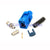 10x Fakra C female crimp Jack connector Blue GPS telematics or navigation RG316
