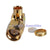 SMA Solder Plug Right Angle Connector For .141'' Cable