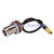 Superbat N female Jack baulkhead to MMCX Jack RF Jumper pigtail cable RG174 for WIFI