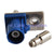 Superbat Fakra  C  Plug male Front mount Blue Crimp 1.13 for GPS telematics or navigation