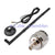 2.4GHz 15dBi Omni WiFi antenna RP-SMA wireless router + RF adapter N to SMA