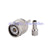 10pcs TNC male plug crimp connector for RG316 RG174 LMR100 Coax RF connector