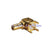 SMB male plug Right Angle 90 deg thru hole PCB Mount RF connector goldplated