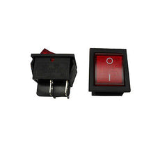 10X red light Rocker Switch 4-Pin high current 16A 250V AC/20A 125V AC power New