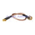 Superbat RP SMA male to MMCX female right angle RF pigtail cable