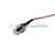 Superbat N male plug to F jack female nut bulkhead crimp RG316 cable pigtail for wireless
