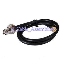 Superbat 3FT RP-TNC Jack female to RP-SMA plug male pigtail cable KSR195 1M for wireless