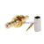 SMB male plug bulkhead straight RF connector Crimp for LMR100 RG316 RG174 cable