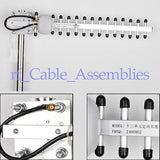 16DBi Wifi Yagi Antenna 2.4GHz directive antenna For 802.11b/g RP SMA