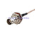 Superbat BNC female Jack bulkhead to BNC plug right angle cable RG316 for wifi antenna