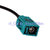 Superbat Fakra Female Jack  Z  to SMB male jack pigtail cable RG174 Neutral Coding GPS