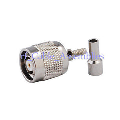 RP-TNC Crimp Plug(Female Pin) connector for LMR100
