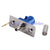 Superbat Fakra C  2 hole panel plug male Blue RG316 RG174 crimp GPS telematics/navigation