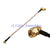 Superbat SMA plug male right angle to MMCX male plug RA pigtail coax cable RG316 wireless