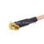 Superbat RP SMA male to MMCX female right angle RF pigtail cable