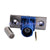 Superbat Fakra C  2 hole panel plug male Blue RG316 RG174 crimp GPS telematics/navigation