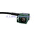 Superbat BNC plug to Fakra Jack  E  right angle pigtail cable RG174 50cm for GPS Car TV1
