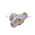 F-Type adapter F Plug to Jack to Jack female  T  Type 3 Way RF Adapter