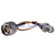 Superbat N male plug to F jack female nut bulkhead crimp RG316 cable pigtail for wireless