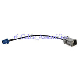 Superbat GPS-Antennen-Verlängerungskabel Fakra-Stecker C auf HRS GT5-1S, graues Pigtail-Kabel RG174