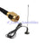 Antenne 433 MHz, 3 dBi SMA-Stecker 5 m mit Magnetfuß für Amateurfunk