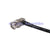Superbat BNC Jack bulkhead to BNC plug right angle cable RG58
