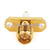 RP-SMA 2 hole panel mount jack with short dielectric an