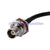 Superbat BNC Jack Female bulkhead to RP-SMA female with male pin pigtail cable KSR195 1M