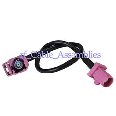 Superbat GPS antenna cable Fakra plug H to fakra jack right angle RG174 Radio controlled