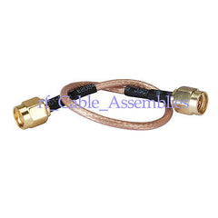 Superbat SMA Plug Male to RP-SMA Plug male straight pigtail Coxial Cable RG316 for wifi