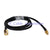 Superbat SMA Jack bulkhead to RP-SMA Plug male pigtail Cable RG58 for wifi antenna