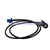 Superbat WICLIC to FAKRA C male plug pigtail cable RG174 30cm Antenna Extension cable